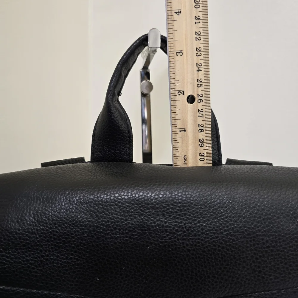 BOTKIER New York Mini Trigger Backpack Purse Faux Leather‎ Black Travel